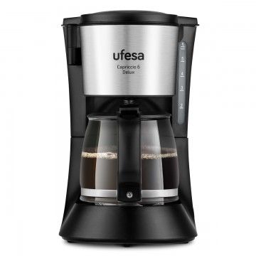 UFESA CAFETEIRA 6CHAVENAS 600W CAPRICCIO 6 DELUX