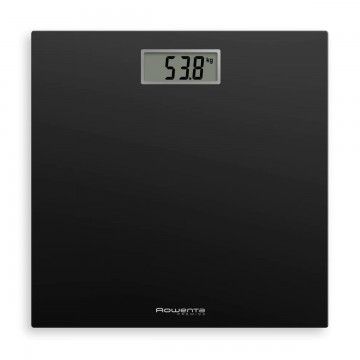 ROWENTA BALANA WC 150KG VIDRO PRETO