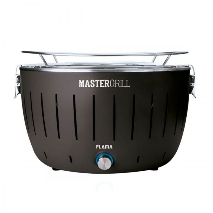 FLAMA GRELHADOR BARBECUE MASTERGRILL DESMONTAVEL PRETO