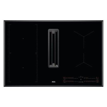 AEG PLACA INDUAO 80CM C/ EXAUSTOR A+