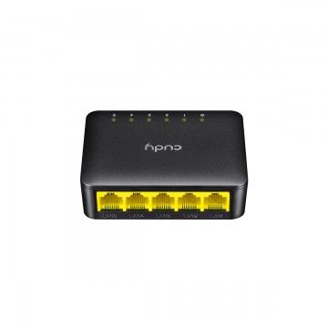 CUDY SWITCH DE MESA 5 PORTAS 10/100 Mbps