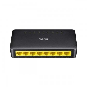 CUDY SWITCH DE MESA 8 PORTAS 10/100 Mbps