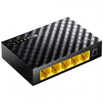 CUDY SWITCH DE MESA 5 PORTAS 10/100/1000 Mbps