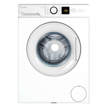 TELEFAC MAQUINA ROUPA 6KG 1000RT BRANCA (D)