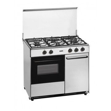 MAGMA FOGAO INOX 4 GAS NAT 89x55CM C/PORTA BOTIJ