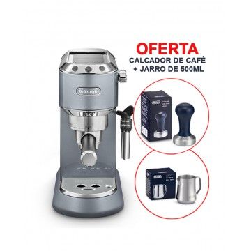 DELONGHI MAQUINA CAFE EXPRESSO 15BAR AO INOX DEDICA METALLI
