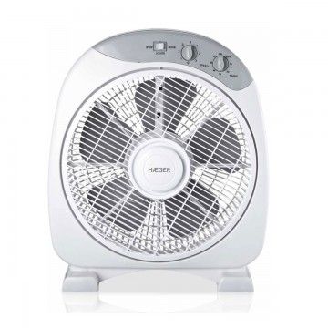 HAEGER VENTOINHA BOX DIAMETRO 30,5CM 45W 3VEL BRANCA