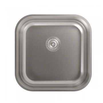 CATA BANCA 40CM 1 PIO MOVEL SOBTAMPO INOX