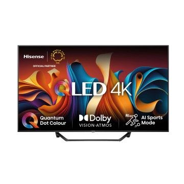 HISENSE QLED 43" UHD SMARTTV 3HDMI 2USB (G)