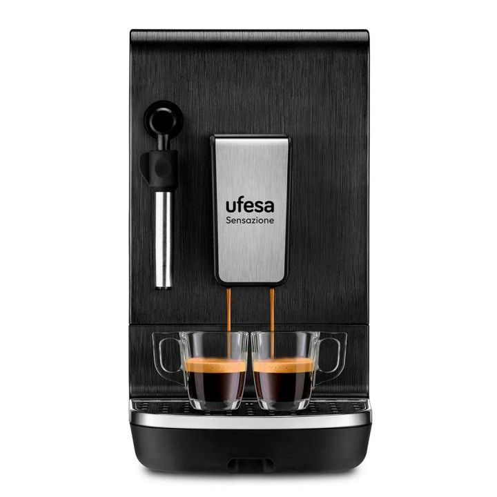 UFESA MAQUINA CAFE AUTOMATICA SENSAZIONE 20 BARES 1500W