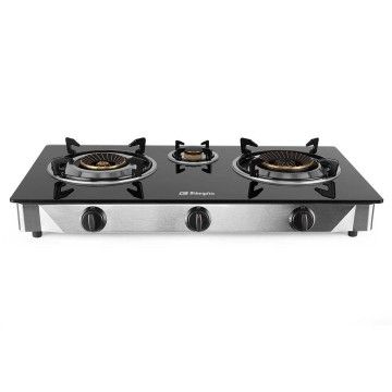 ORBEGOZO FOGAREIRO GAS 2 QUEIMADORES INOX