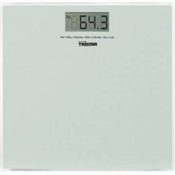 TRISTAR BALANA WC VIDRO ULTRA FINO DISPLAY LCD MAX 150KG