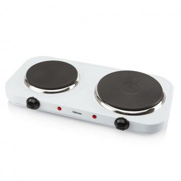 TRISTAR PLACA ELECTRICA 2 ZONAS 2500W BRANCA