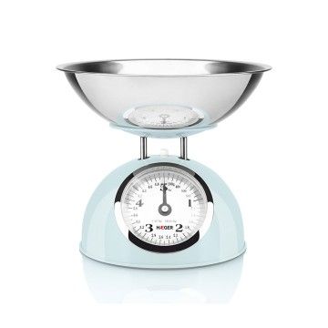 HAEGER BALANA COZINHA MECANICA 5KG AZUL TAA INOX