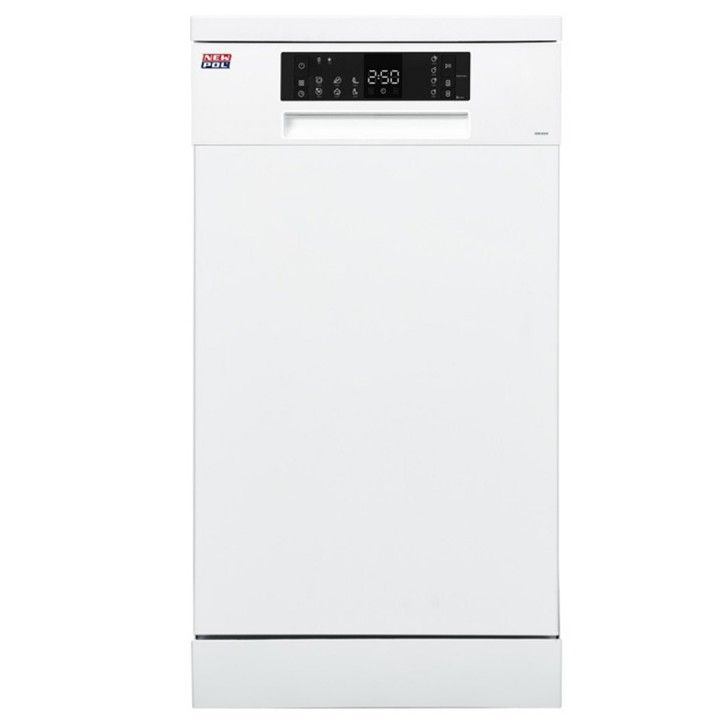 NEW POL MAQUINA LOUA 45CM 6PROG 10TALHERES BRANCA (E)