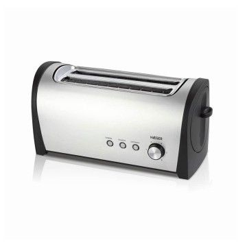 HAEGER TORRADEIRA 1400W 2 RANHURAS LONGAS INOX