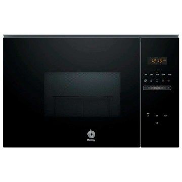BALAY MICROONDAS INTEG 25LT VIDRO PRETO