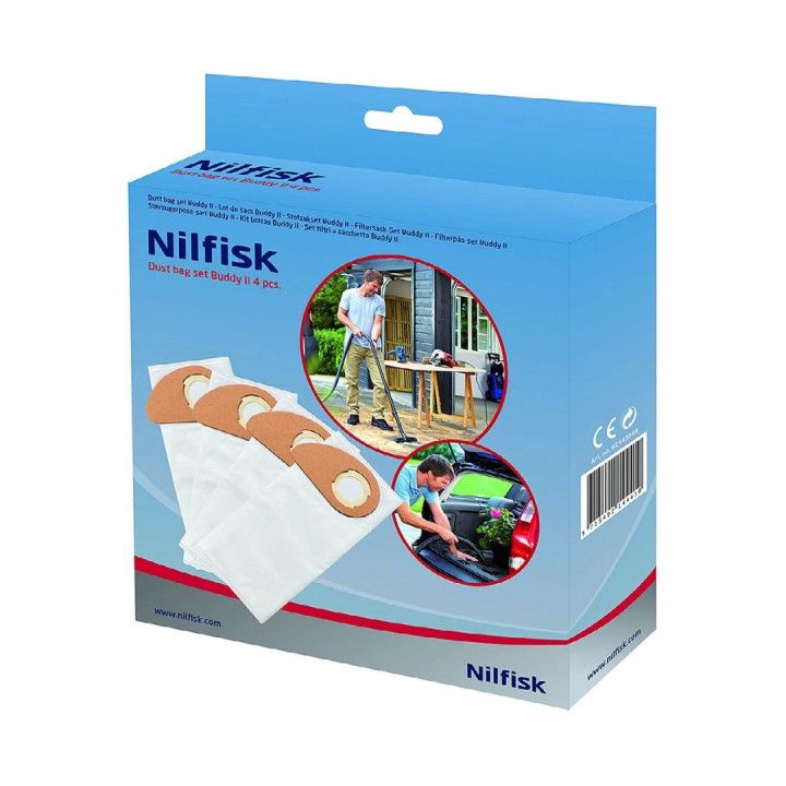 NILFISK SACOS ASPIRADOR P/ ASP. BUDDY
