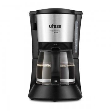 UFESA CAFETEIRA 12CHAVENAS 680W CAPRICCIO 12 DELUX