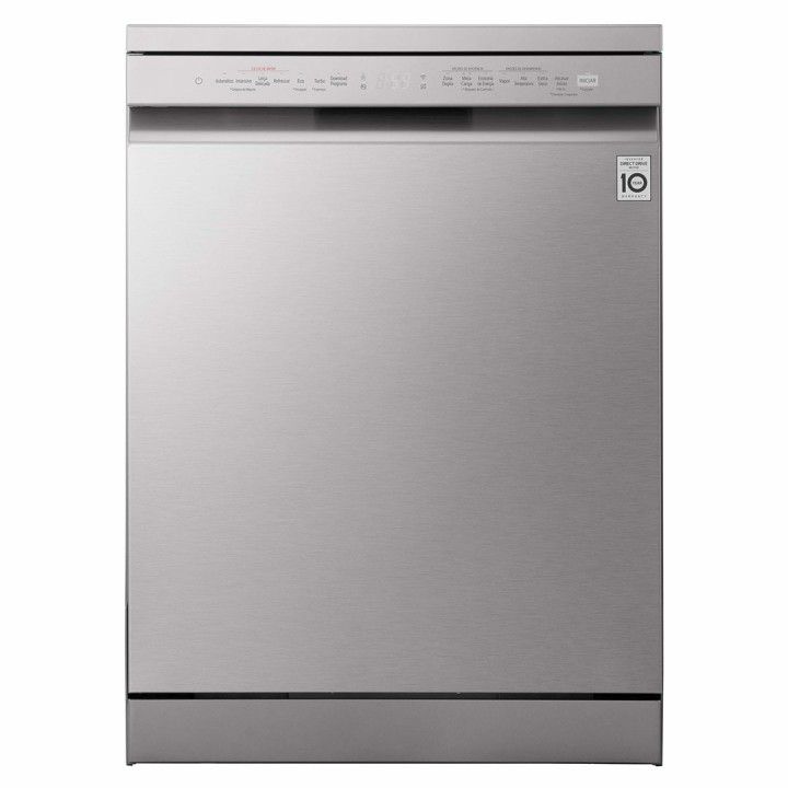 LG MAQUINA LOUA 10PROG 14TALHERES 3CESTOS INOX (D)
