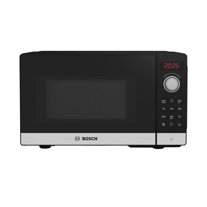 BOSCH MICROONDAS 20LT 800W GRILL VIDRO PRETO