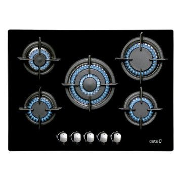 CATA PLACA CRISTALGAS 70CM 5GAS NAT