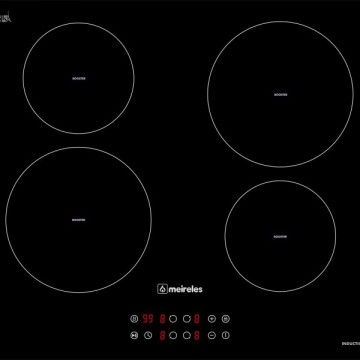 MEIRELES PLACA INDUAO 60CM 4 ZONAS TOUCH CONTROL