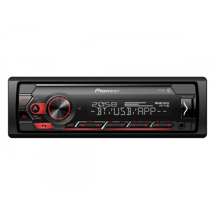 PIONEER AUTO RADIO RDS BLUETOOTH USB ILUM VERMELHA