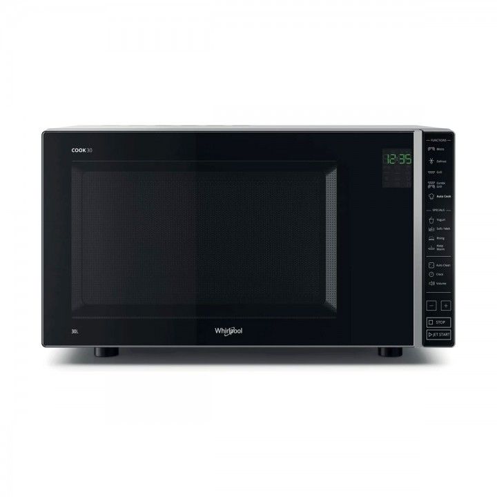 WHIRLPOOL MICROONDAS 30LT 900W GRILL 1050W PRETO