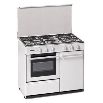 MEIRELES FOGAO BRANCO 5GAS L88xP54,5CM PTA BOTIJA VALV SEG A