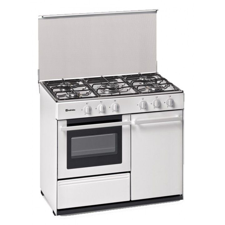 MEIRELES FOGAO BRANCO 5GAS L88xP54,5CM PTA BOTIJA VALV SEG A