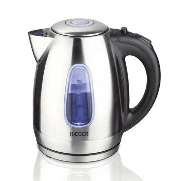 HAEGER JARRO TERMICO 1,7LT 2200W RESISTENCIA OCULTA INOX