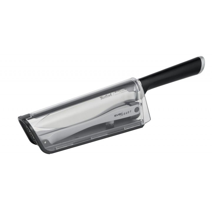 TEFAL FACA CHEF 16,5CM COM AFIADOR EVER SHARP