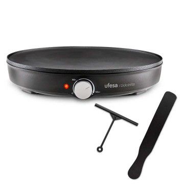 UFESA MAQUINA DE CREPES 1000W 30CM DIAMETRO UFESA MAQUINA DE CREPES 1000W 30CM DIAMETRO