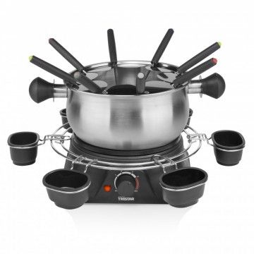 TRISTAR FONDUE 1400W 1,3LT SUPORTE DE MOLHEIRAS INOX