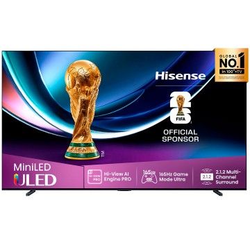 HISENSE MINILED PRO 100" 4K UHD SMART TV 4HDMI 2USB (D) HISENSE MINILED PRO 100" 4K UHD SMART TV 4HDMI 2USB (D)