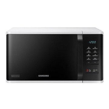 SAMSUNG MICROONDAS 23LT 800W S/GRILL BRANCO/PRETO