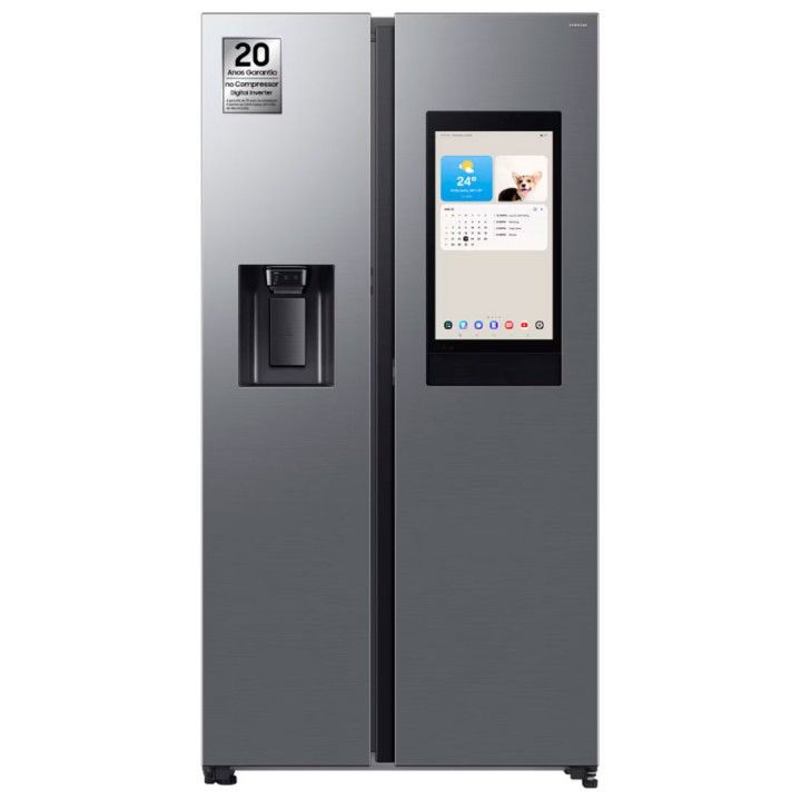 SAMSUNG SIDE BY SIDE 1784X912X726 614LT DAG NF INOX (E)