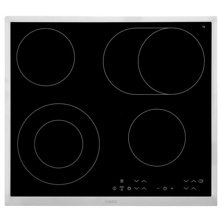 AEG PLACA VITRO 60CM BISELADA