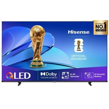 HISENSE QLED 85"4K UHD SMART TV 3HDMI 2USB (E)
