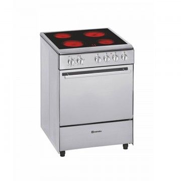 MEIRELES FOGAO 60X60CM 4Z VITRO INOX FORNO ELECT MULTIF A