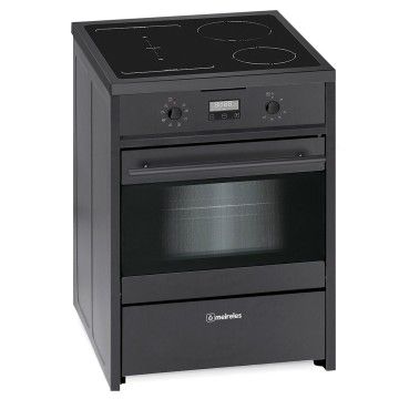 MEIRELES FOGAO 60X60 4Z IND. FORNO ELECT MULTIF PRETO