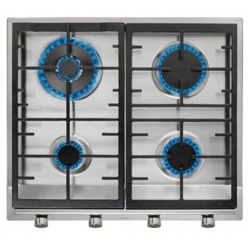 TEKA PLACA 4 GAS 60CMS AUTO-LOCK BUTC/ INJ.P/ GAS NAT