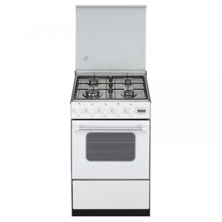 ZUMAN FOGAO 86X52X55CM 4GAS BUT ESTUFA FIXA BRANCO ZUMAN FOGAO 86X52X55CM 4GAS BUT ESTUFA FIXA BRANCO