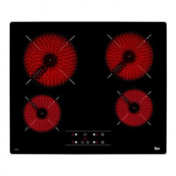 TEKA PLACA 60CMS VITRO 4ZONAS COMANDOS FRONTAIS