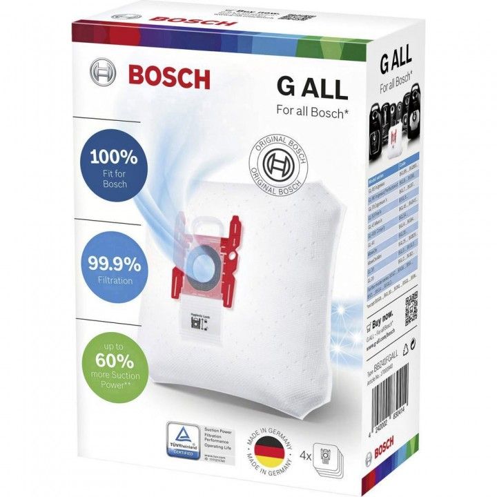 BOSCH SACOS PARA ASPIRADOR EXCETO BSG8/BSN1 BOSCH SACOS PARA ASPIRADOR EXCETO BSG8/BSN1