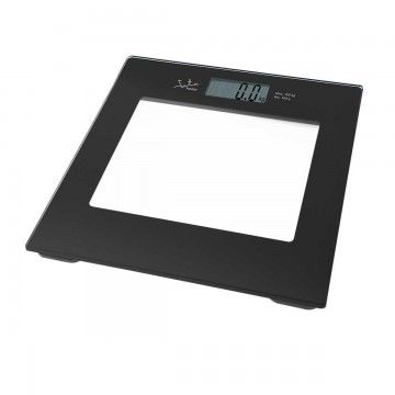 JATA BALAN�A WC ELETRONICA VIDRO CRISTAL PRETO