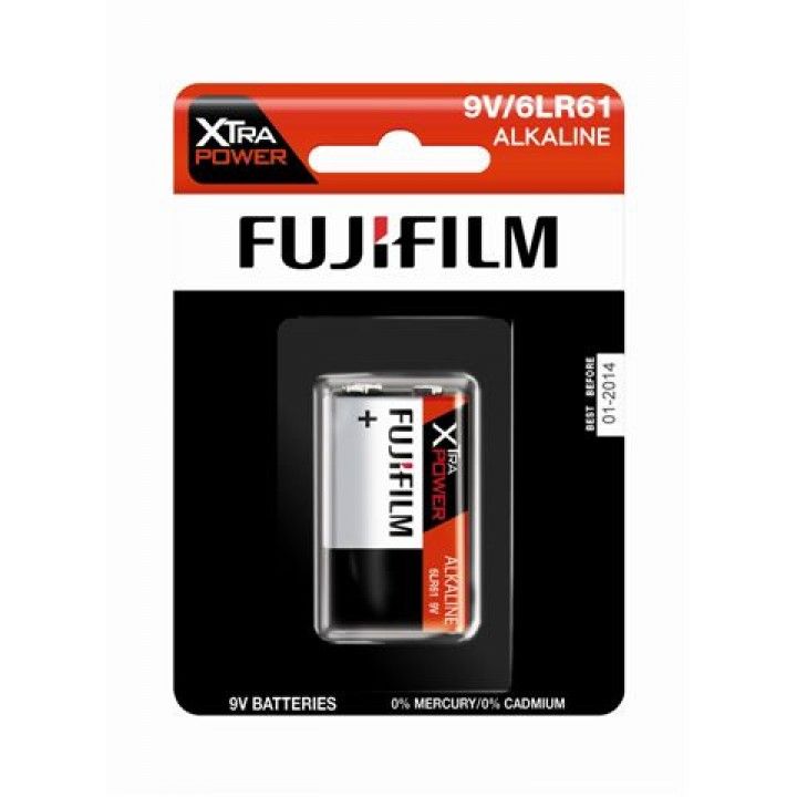 FUJIFILM PILHAS ALKALINE XTRA POWER 9V/6LR61 BL1