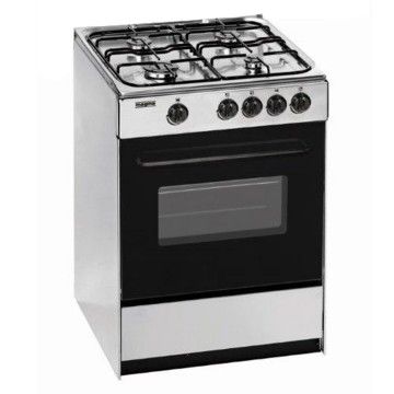 MAGMA FOGAO INOX 4 GAS FORNO GAS S/TAMPA 60x60CM