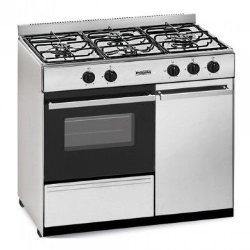 MAGMA FOGAO INOX 4G S/TAMPA C/PT BOTIJA 89x91x59CM